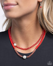 Load image into Gallery viewer, Multicolored Masquerade - Red