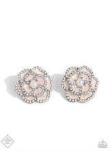Load image into Gallery viewer, Suave Sensation- White- Paparazzi earrings