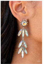 Load image into Gallery viewer, SPACE AGE SPARKLE - MULTI IRIDESCENT EARRINGS- JULY 2022 Fashion Fix