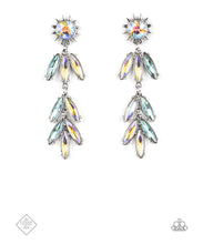 Load image into Gallery viewer, SPACE AGE SPARKLE - MULTI IRIDESCENT EARRINGS- JULY 2022 Fashion Fix