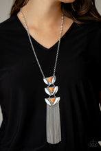 Load image into Gallery viewer, Gallery Expo Orange Necklace