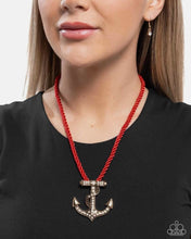 Load image into Gallery viewer, Anchored Allure- Red
