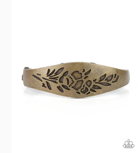 Fond of Florals- Brass